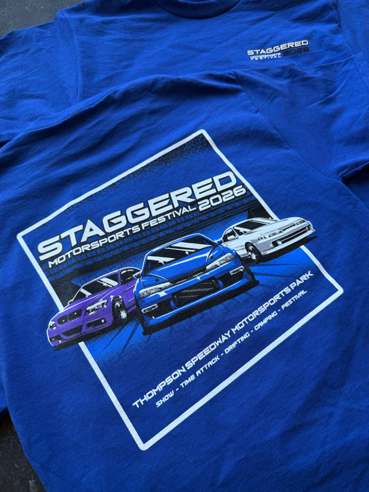 Staggered Event Tee 2026