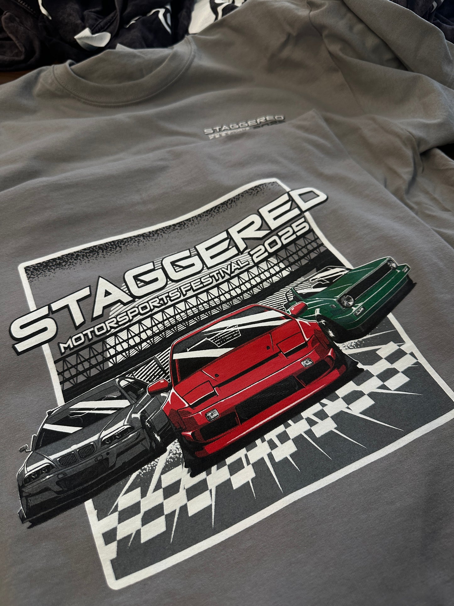 Staggered Event Tee 2025