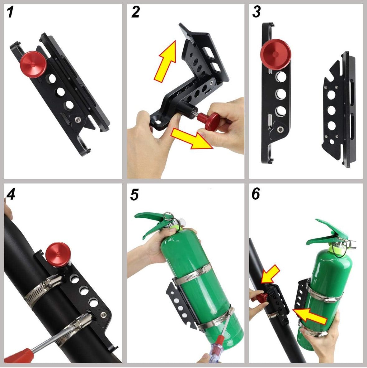 Closed Course Fire Extinguisher Bracket - Fire Extinguisher NOT Included