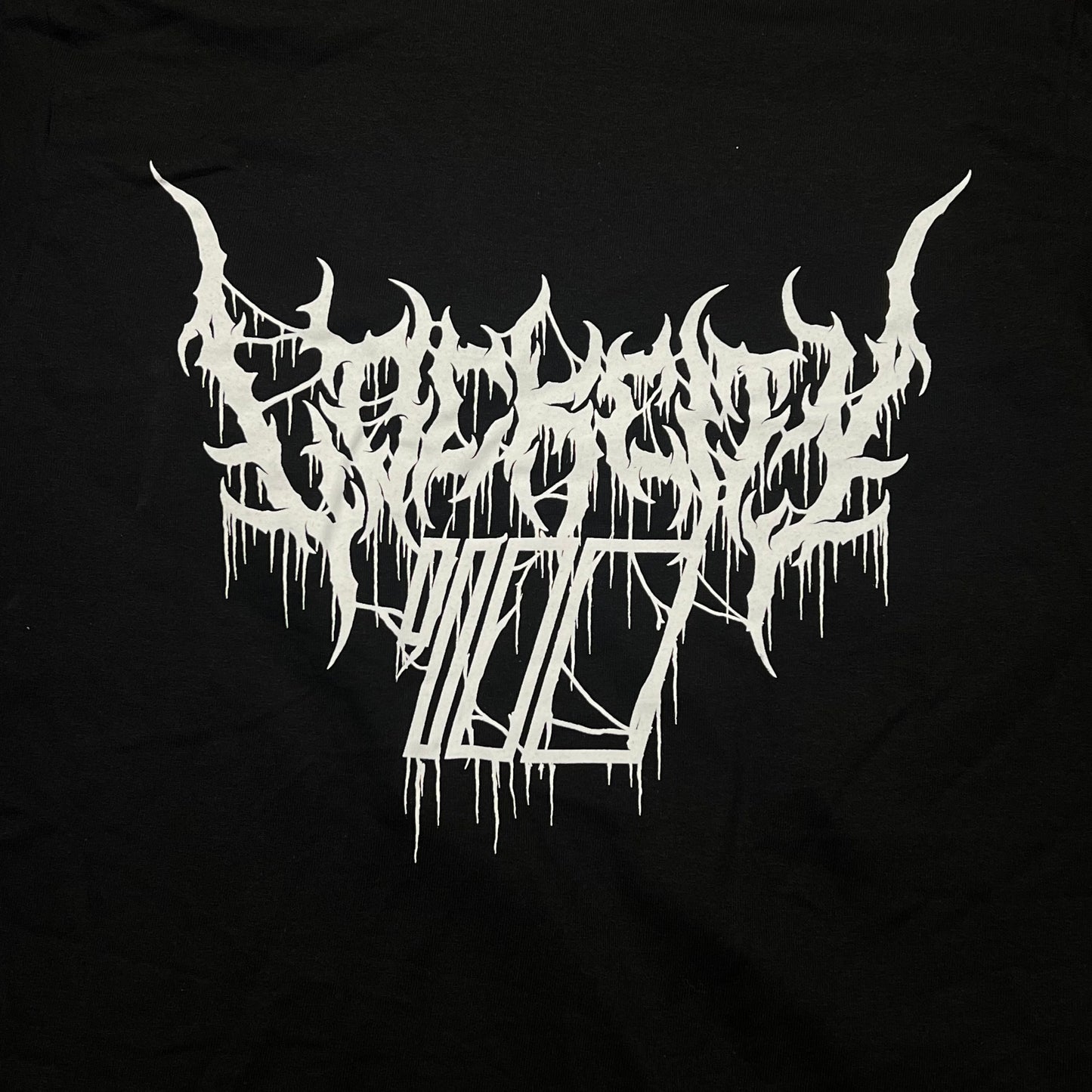 “Lock City” Death Metal Logo T-Shirt