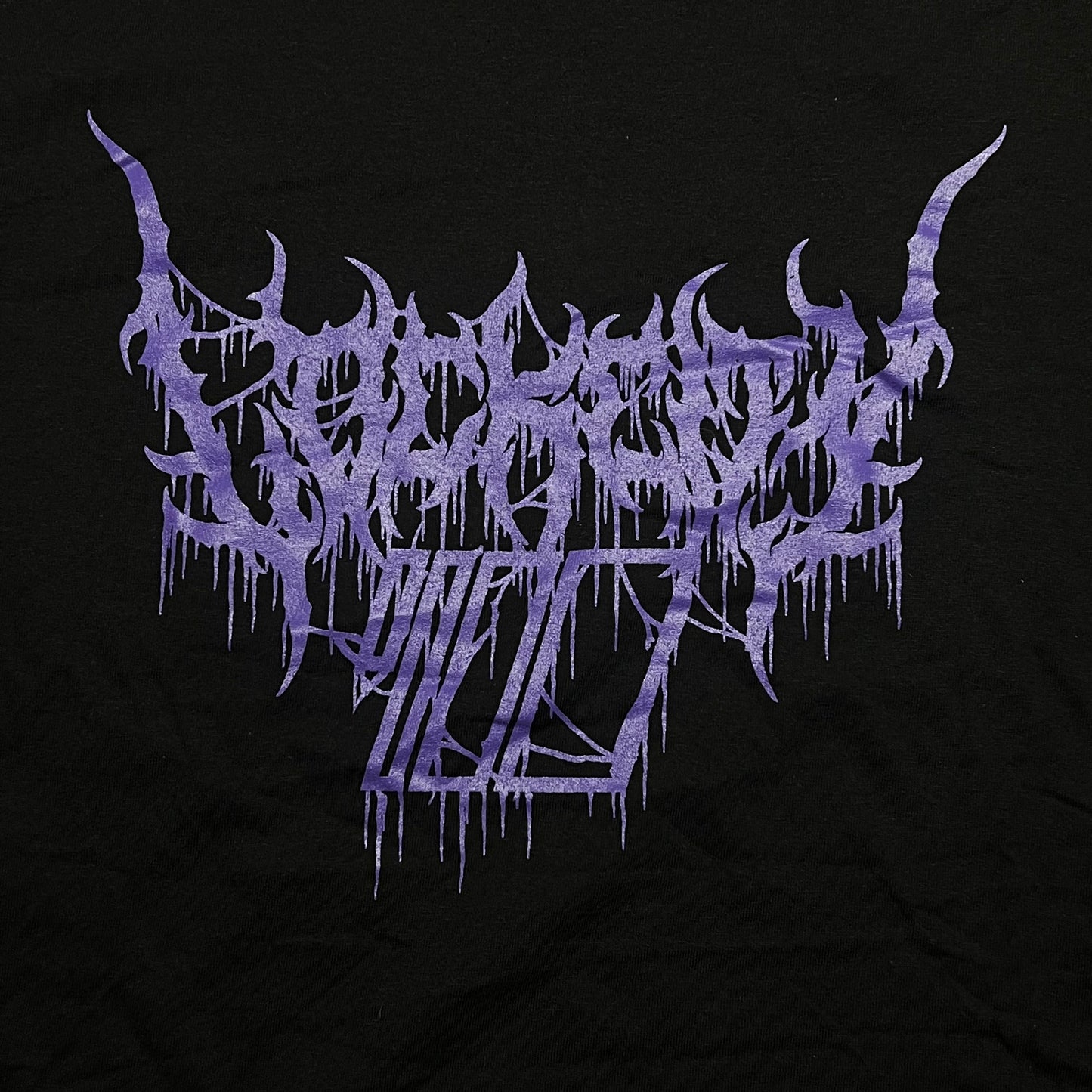 “Lock City” Death Metal Logo T-Shirt