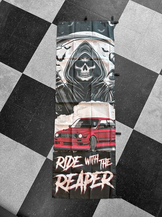 Ride with the Reaper Nobori Flag