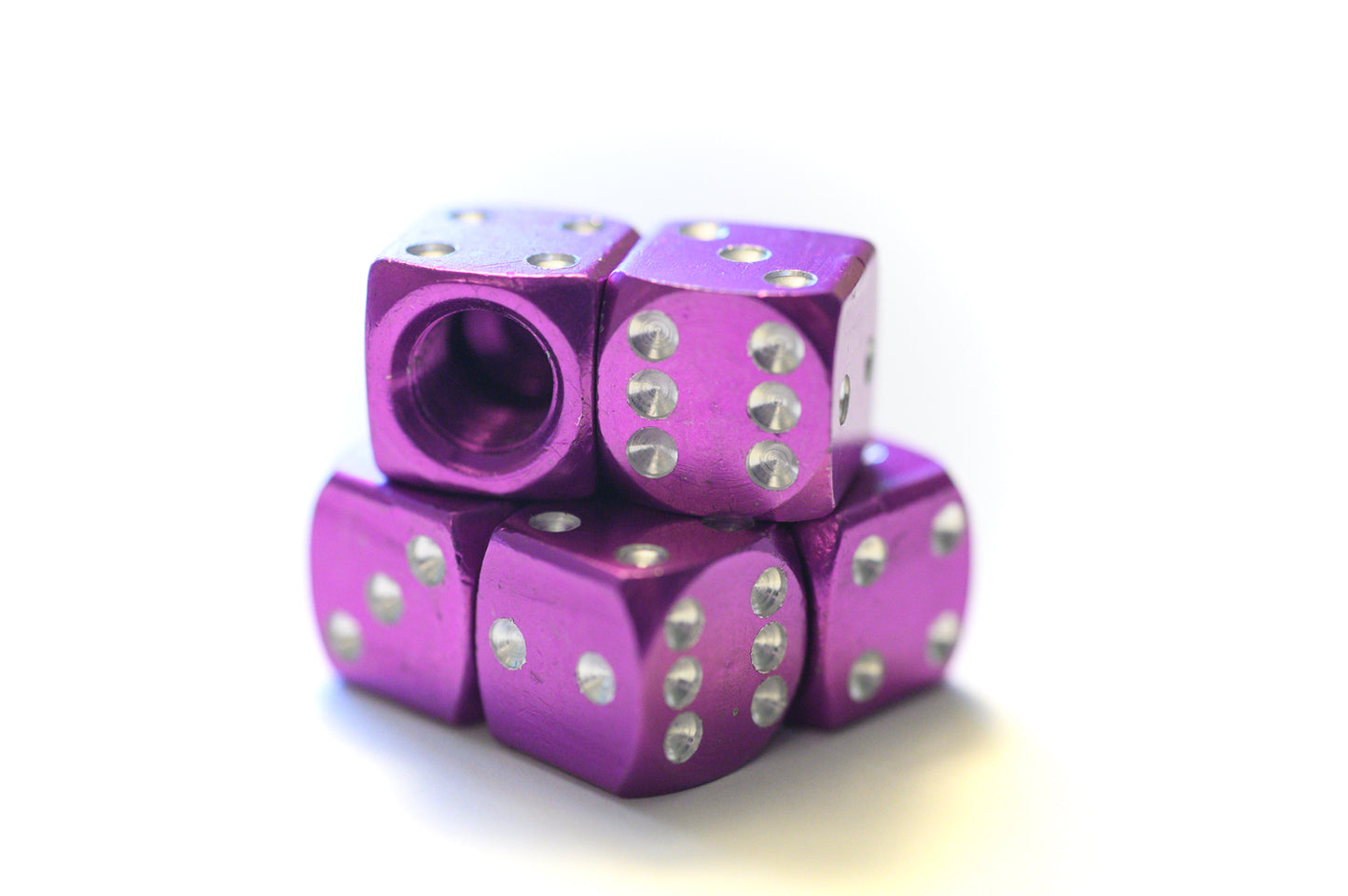 Drift Dice! Valve Stem Covers - Closed Course