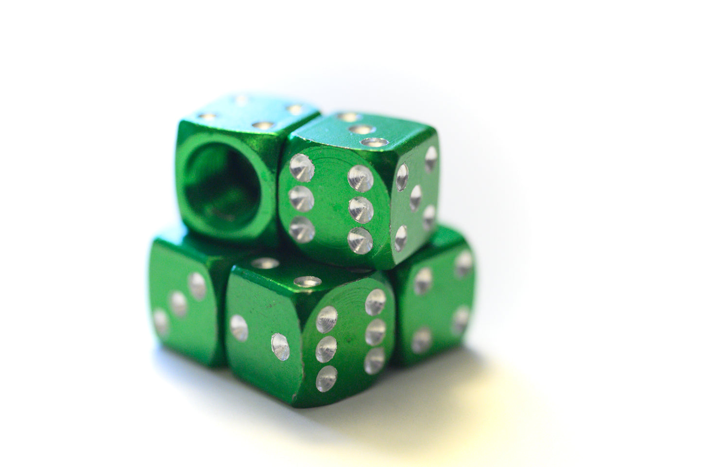Drift Dice! Valve Stem Covers - Closed Course