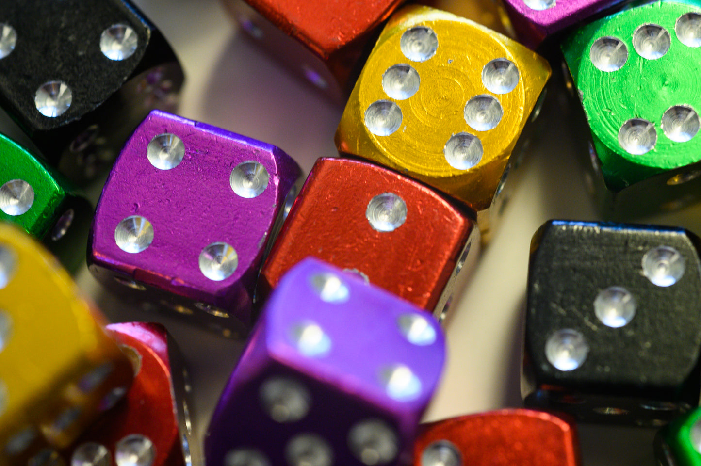 Drift Dice! Valve Stem Covers - Closed Course