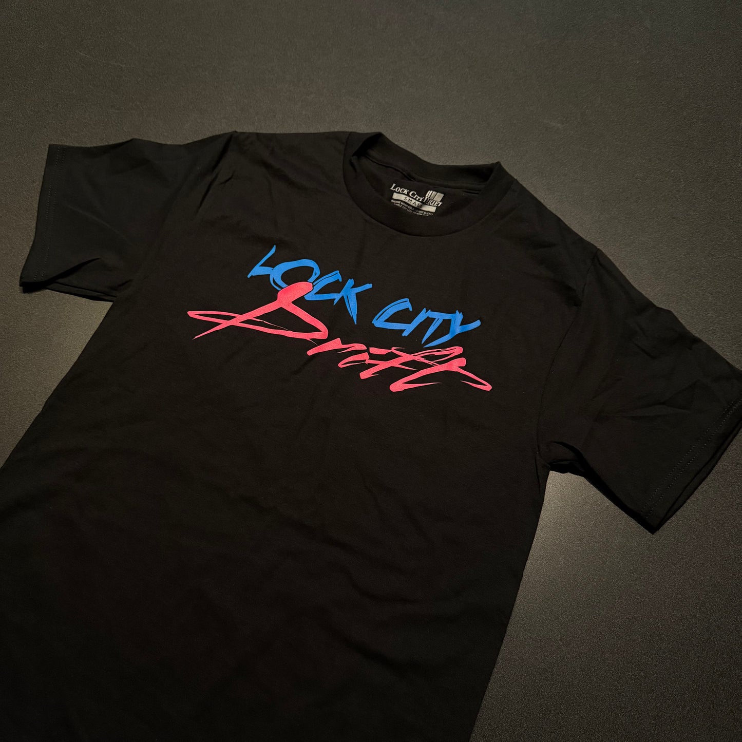 Blue and P I N K! Tee
