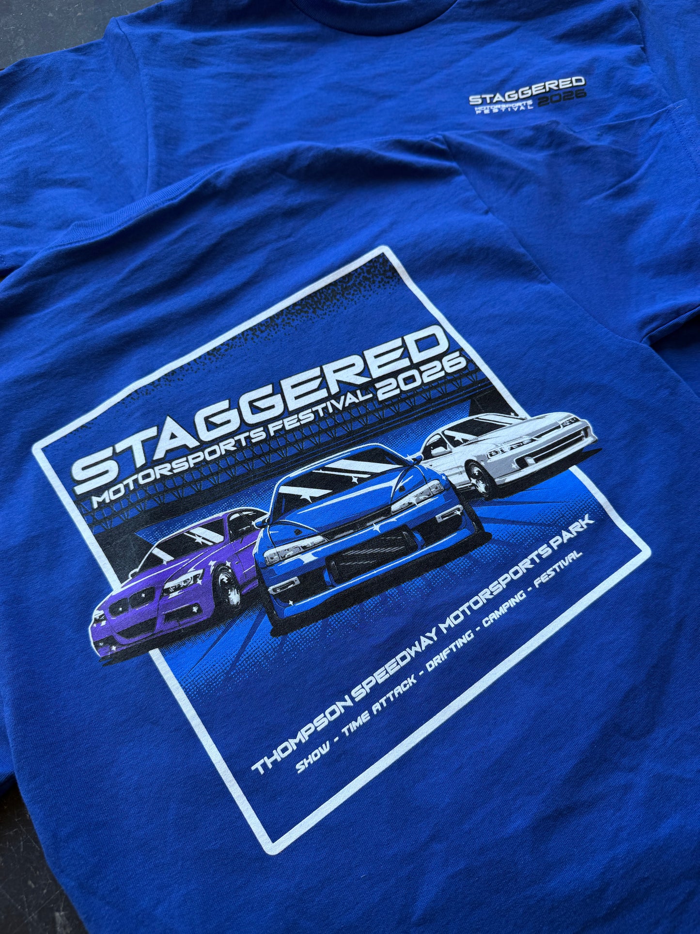 Staggered Event Tee 2026