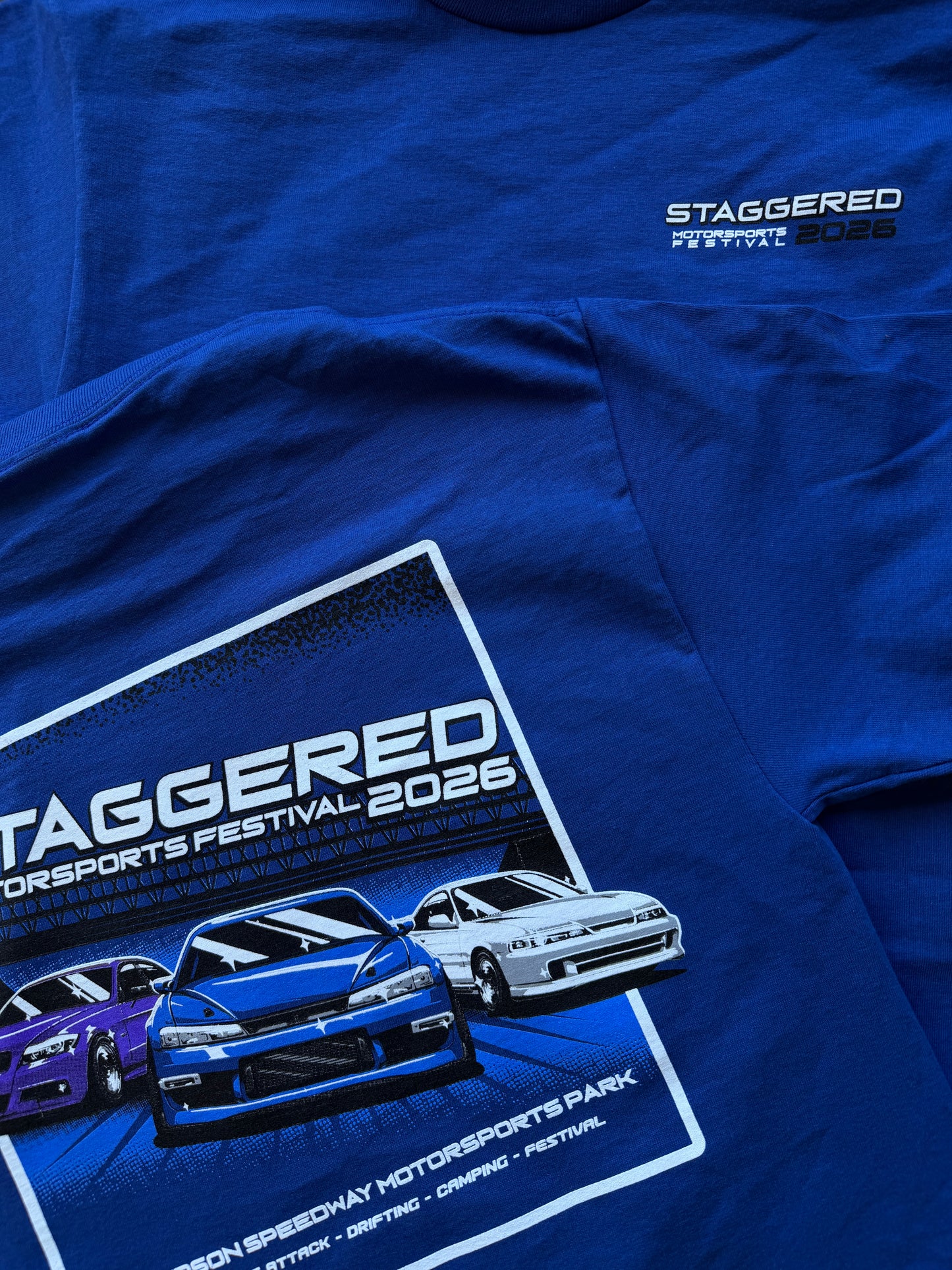 Staggered Event Tee 2026