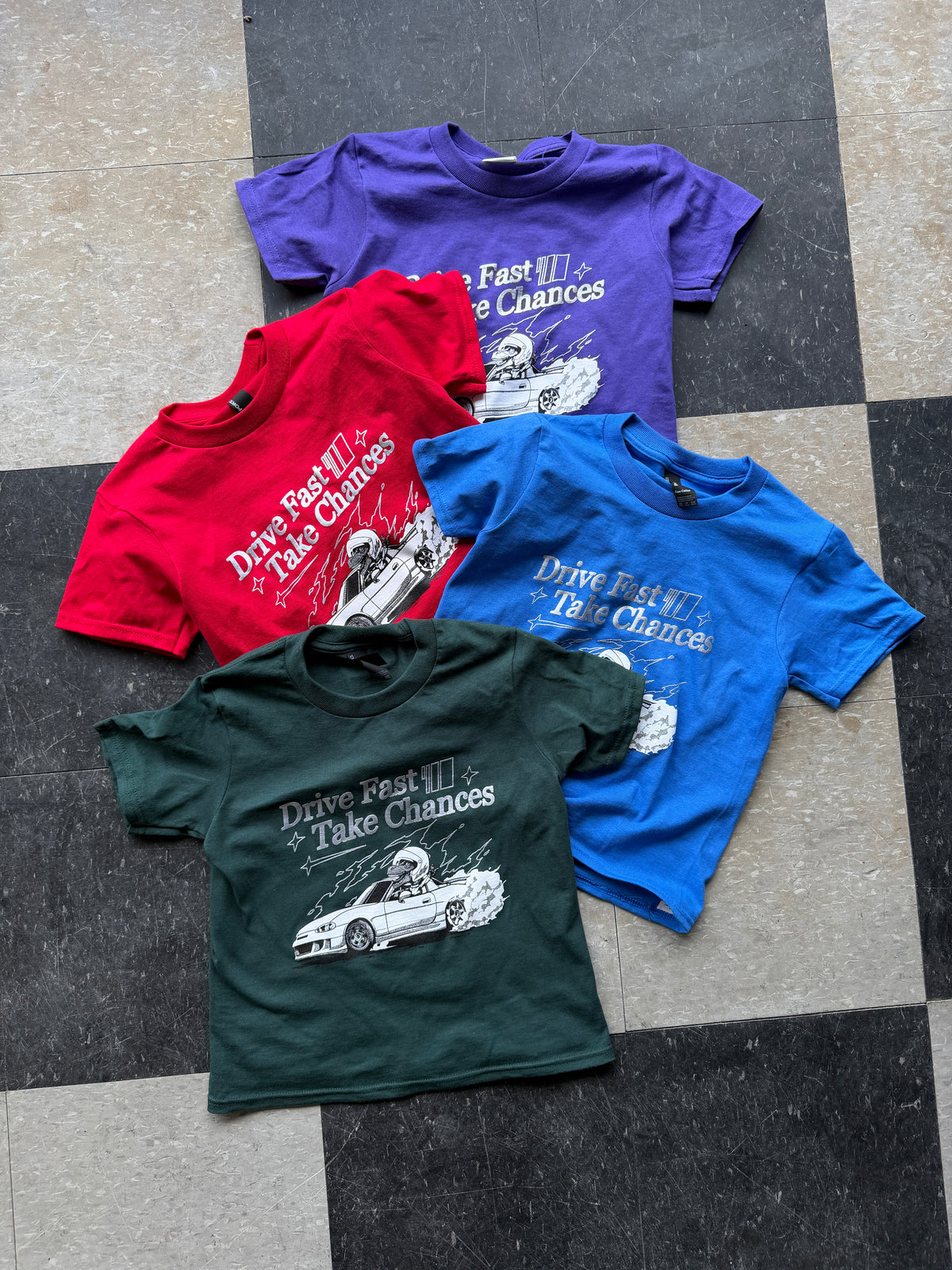 Youth Tee - Drive Fast, Take Chances!