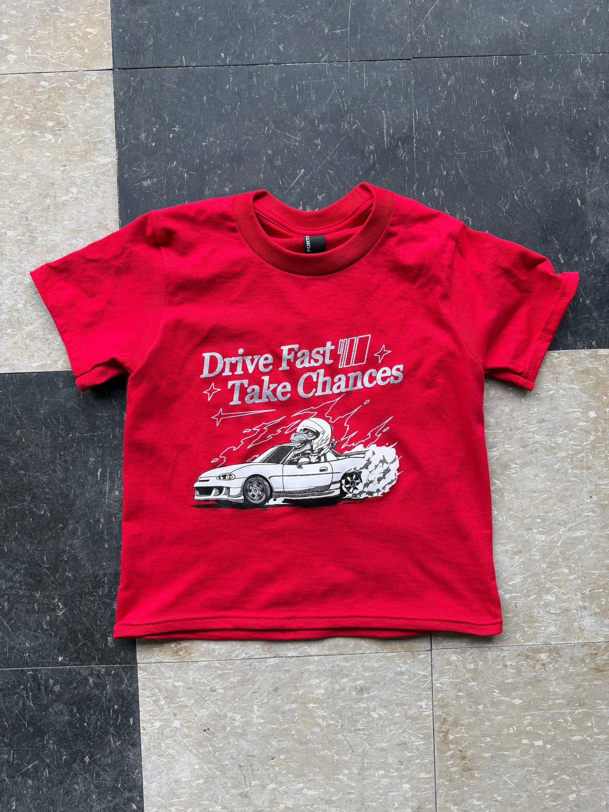 Youth Tee - Drive Fast, Take Chances!
