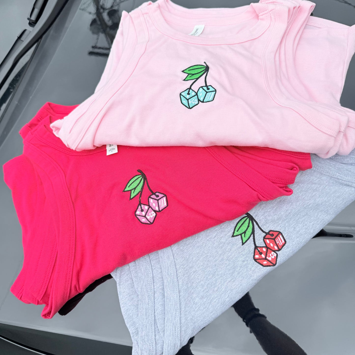 Cherry Cropped Tank