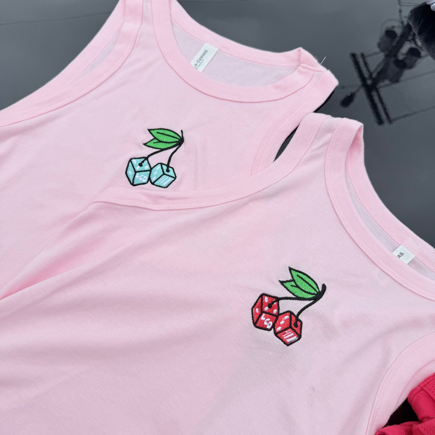 Cherry Cropped Tank