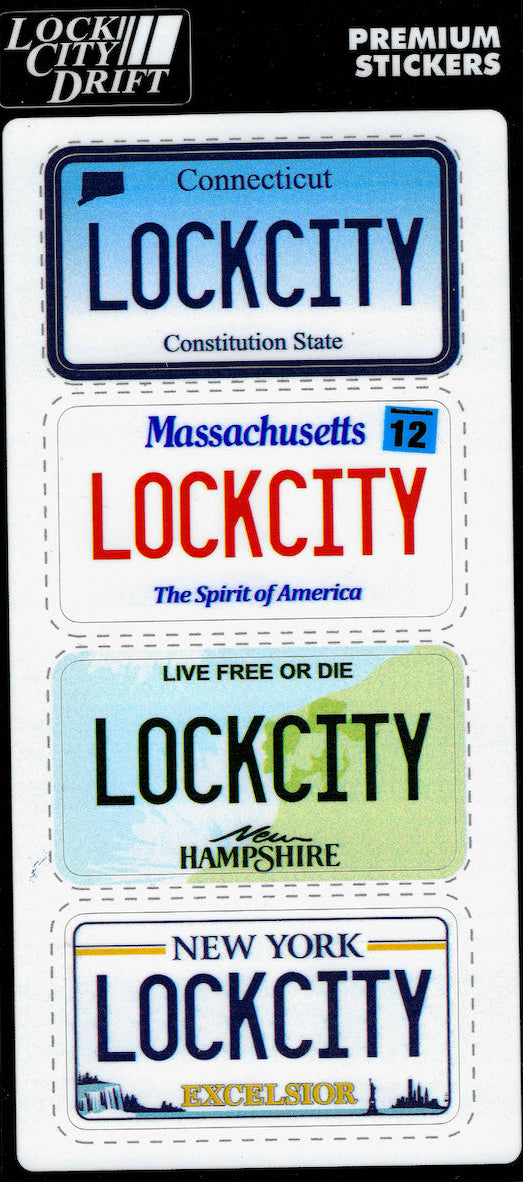 License Plate Stickers