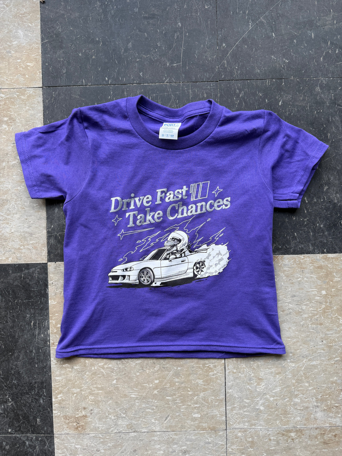 Youth Tee - Drive Fast, Take Chances!